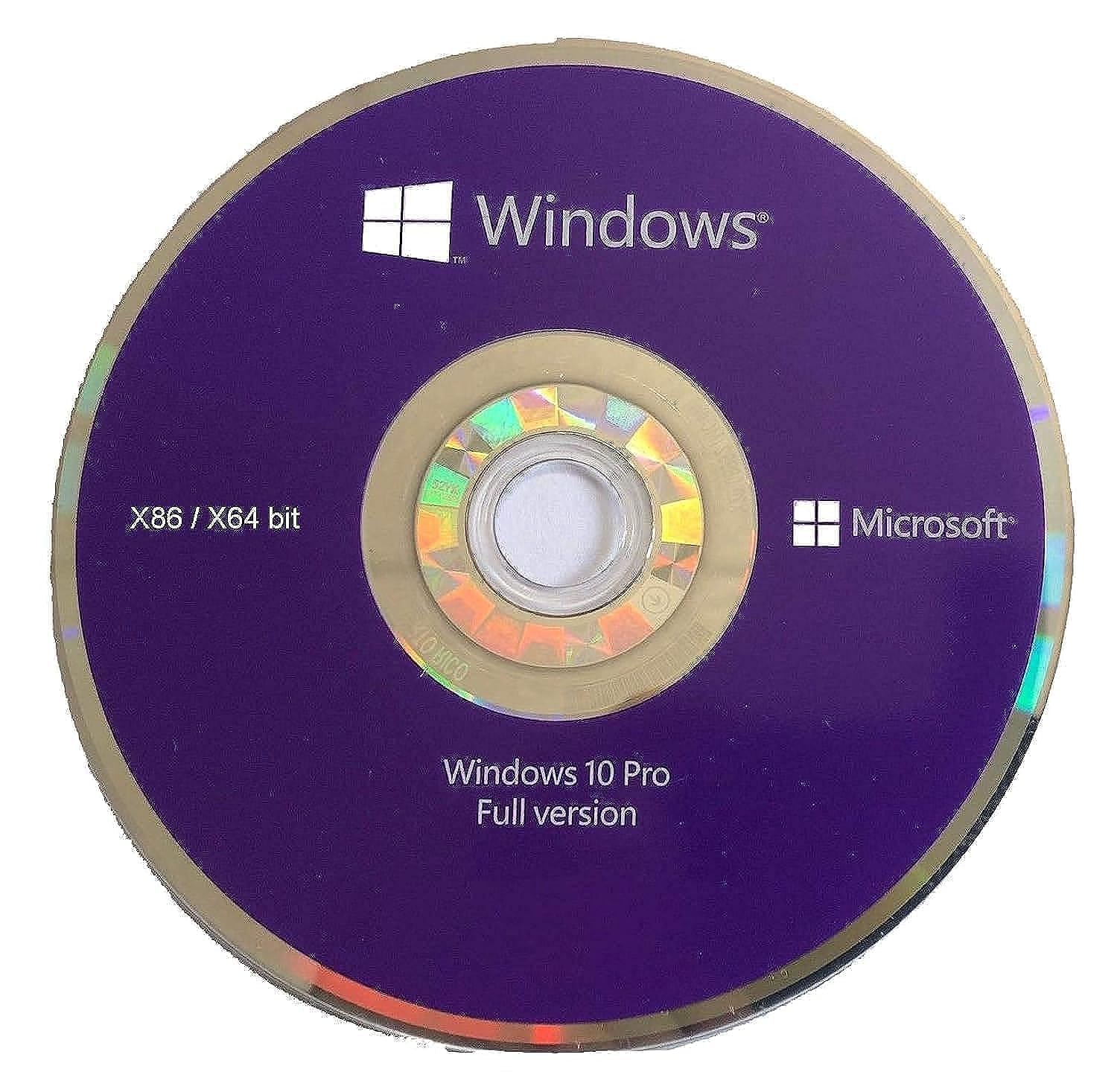 Microsoft Windows10 Pro 32/64 Bit DVD, last updates, with original key