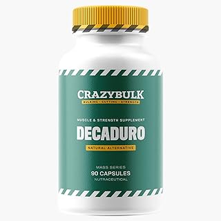 CrazyBulk DECADURO Natural Alternative for Muscle & Strength Supplement, FIRST TIME IN INDIA (90 Capsules)