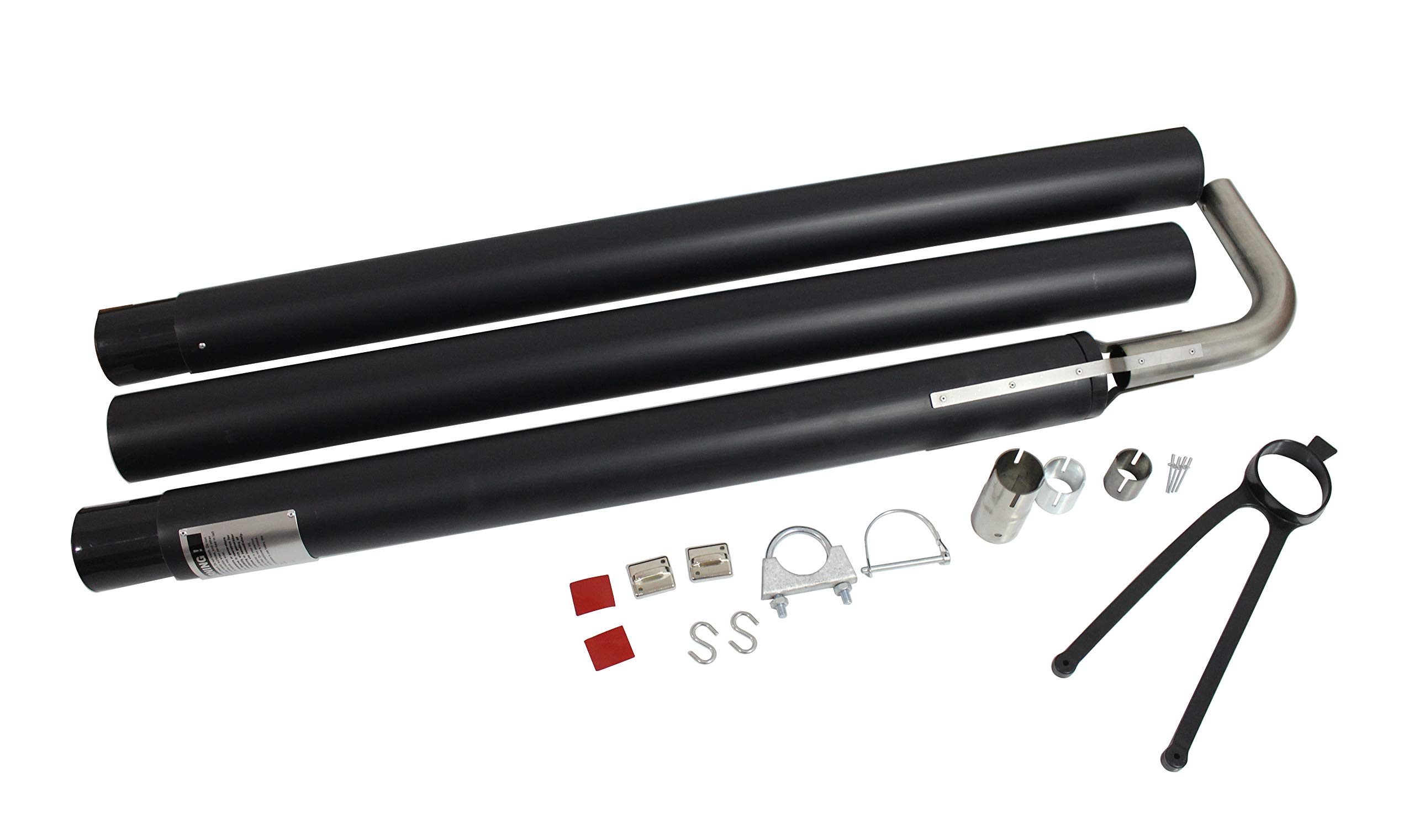 WEHOPE Generator Exhaust Venting System 44461 replacement for Camco,fit for Most RV Exhaust Systems,