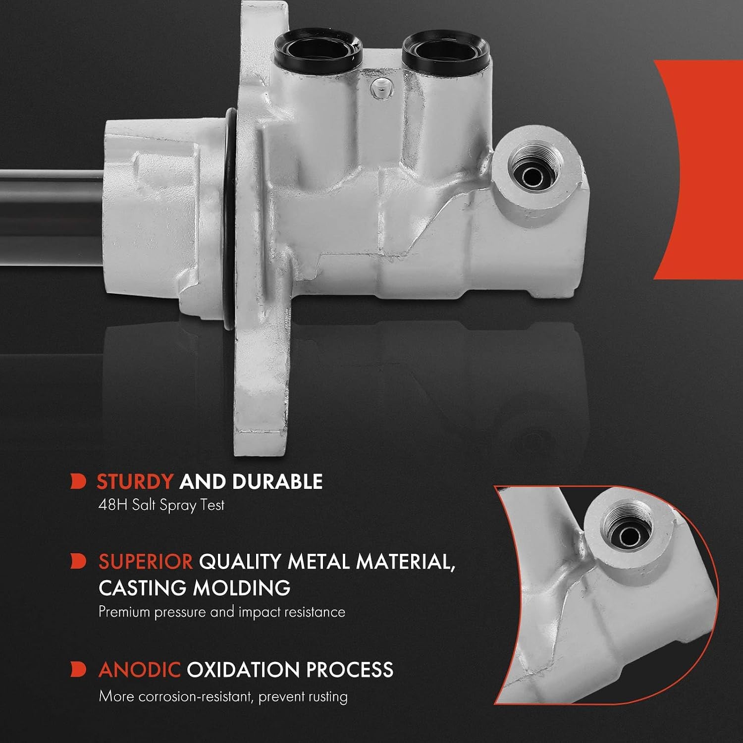 A-Premium Brake Master Cylinder Compatible with Nissan Vehicles - Rogue 2008 2009 2010 2011 2012 2013 2014, L4 2.5L - Replaces D6010JG80A