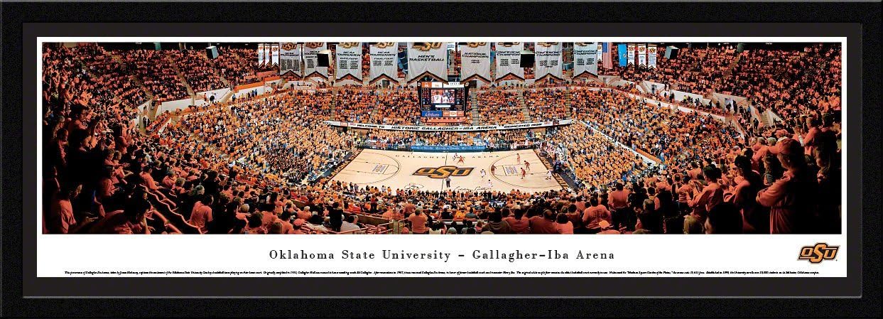 Oklahoma State Basketball - Blakeway Panoramas College Sports Posters