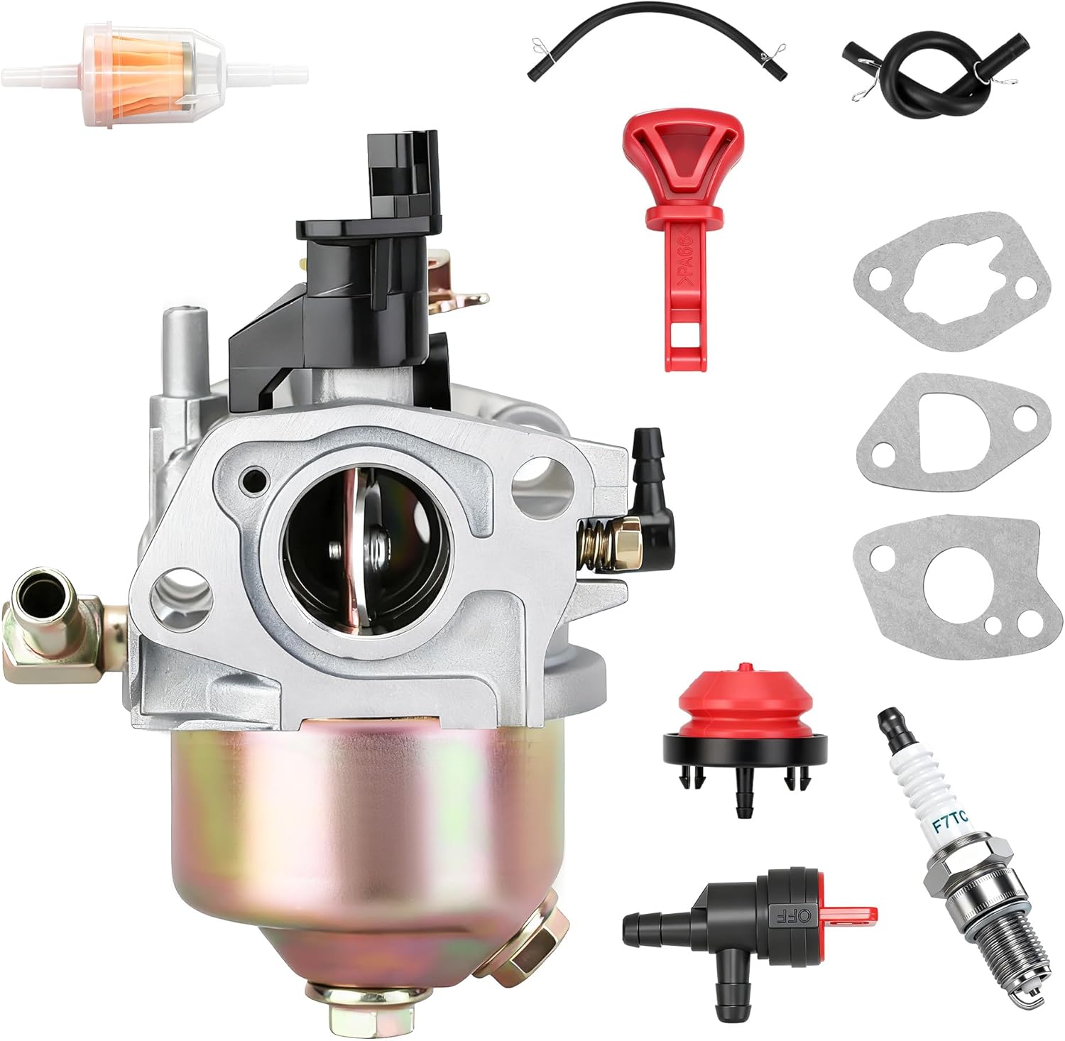 951-12705 Carburetor Compatible with Troy-Bilt Storm 2410 2620 31AS62N2711 31AS2P5C711 31AS2P5C Squall 2100 Replaces MTD Yard Machines 31AM62EE700 31AS62EE731 31AS2N1C701 Cub Cadet 524SWE Snow Blower