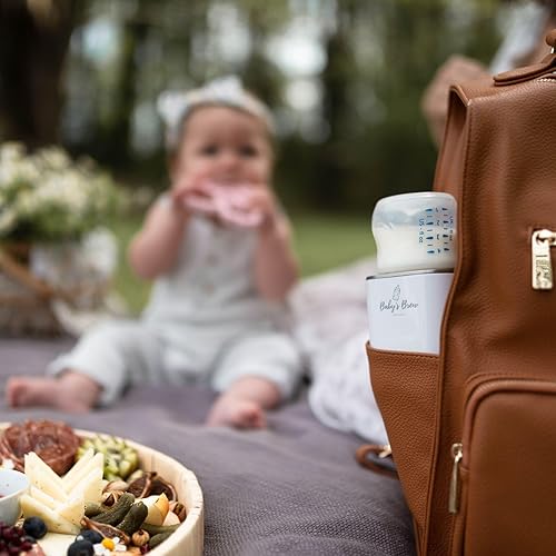 Miniatura 9 de Baby's Brew Superfast Calentador de Biberones para Bebé  Portátil, Apto para Viajes y Uso al Aire Libre  Calienta Leche Materna, Fórmula y Agua