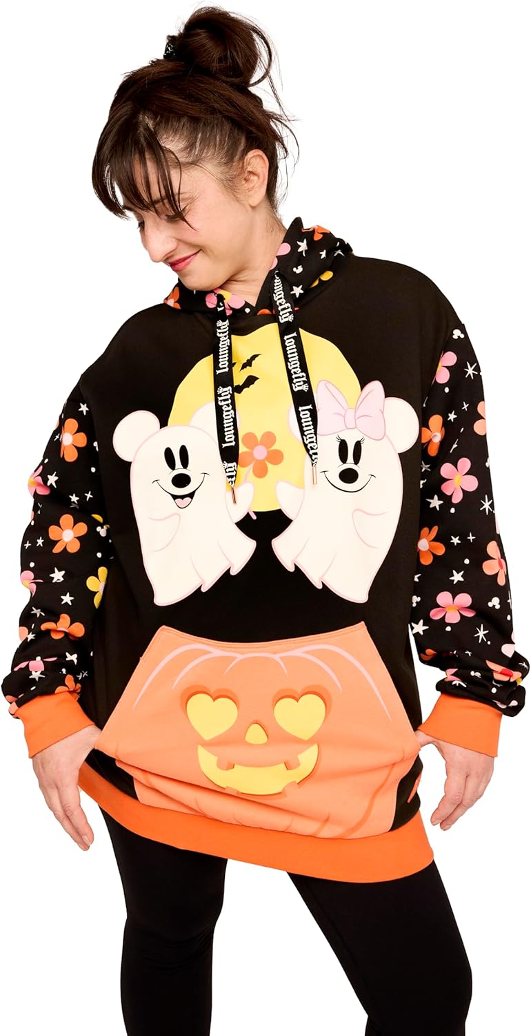 LF DISNEY MICKEY AND FRIENDS HALLOWEEN HOODED SWEATSHIRT