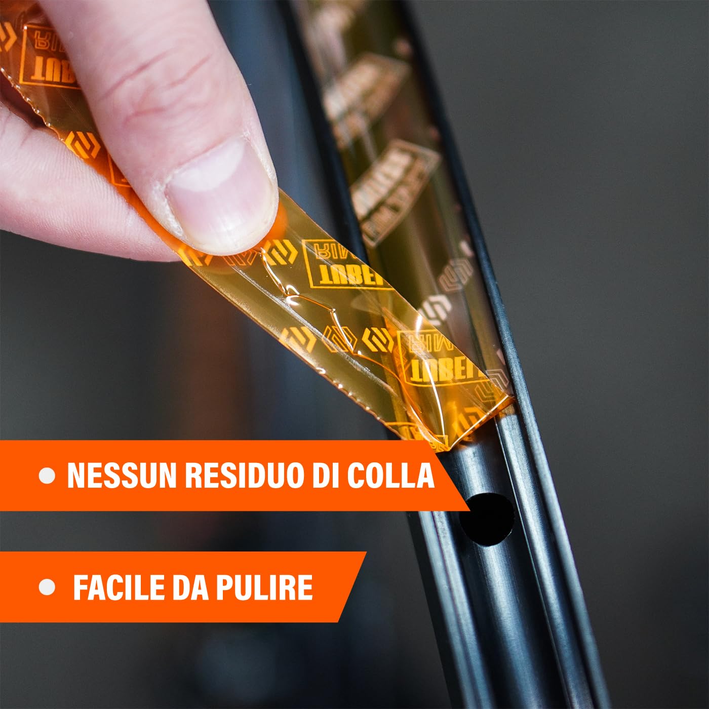Nastro Tubeless per Cerchi 19/21/23/25/27/30/32/35mm,Semitrasparente Tubeless Rim Tape,Nastro per Ruote Tubeless10m for Bici da Corsa/Bicicletta da Strada/MTB.