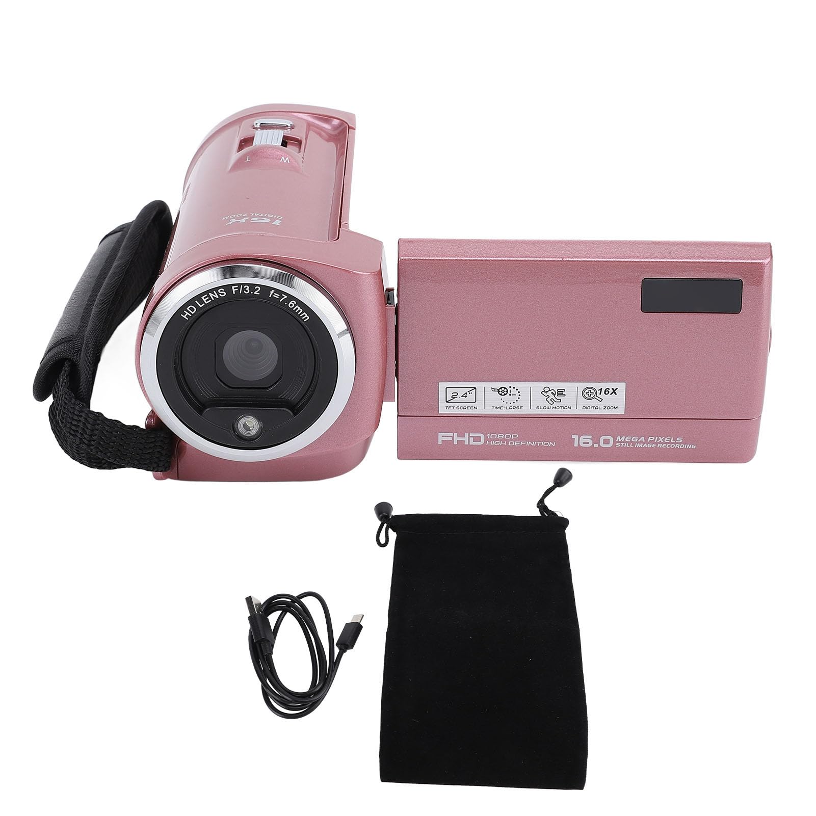 Amazon.com : Tbest 270 Degree Rotating Screen Video Camera,2K 48MP