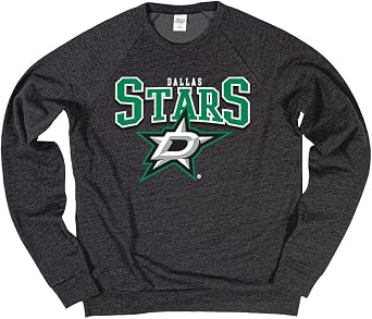 Blue 84 NHL unisex-adult Nhl Officially Licensed Tri-blend Crewneck Sweatshirt High Sticking
