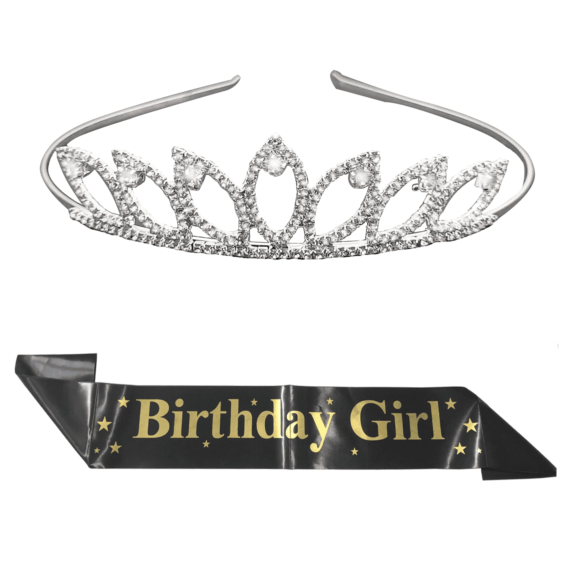 See full amazon price history chart for CURATED CART Princess Rhinestone Crystal Vintage Leaf Crown Headband with Soft Satin Black Birthday Girl Sash for Birthday, Pageant, Costume, Crown Bridal for Wedding Halloween CURATED CART Princess Rhinestone Crystal Vintage Leaf Crown Headband with Soft Satin Black Birthday Girl Sash for Birthday, Pageant, Costume, Crown Bridal for Wedding Halloween (B0CPDN3M1T) Amazon Price History, Amazon Price Tracker
