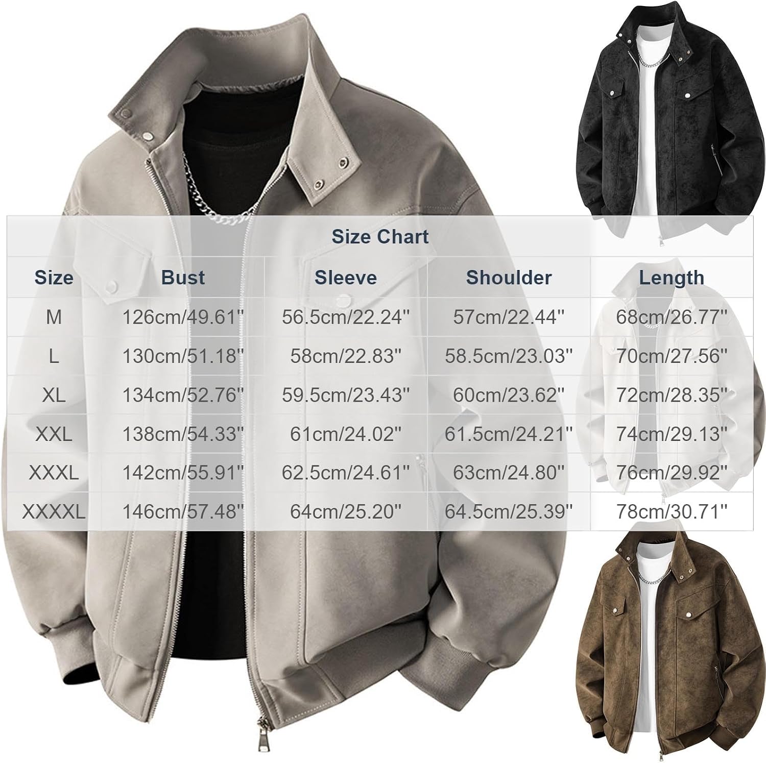 Men's Lapel Collar Zip Up Jacket Snap Pocket Casual S-4XL | Red Hoodie Men Mens Zip Up Hoodies Men'S Winter Coat Full For Sweat Shirts Womens Rain Jacket Coats Fleece Sweatshirt White