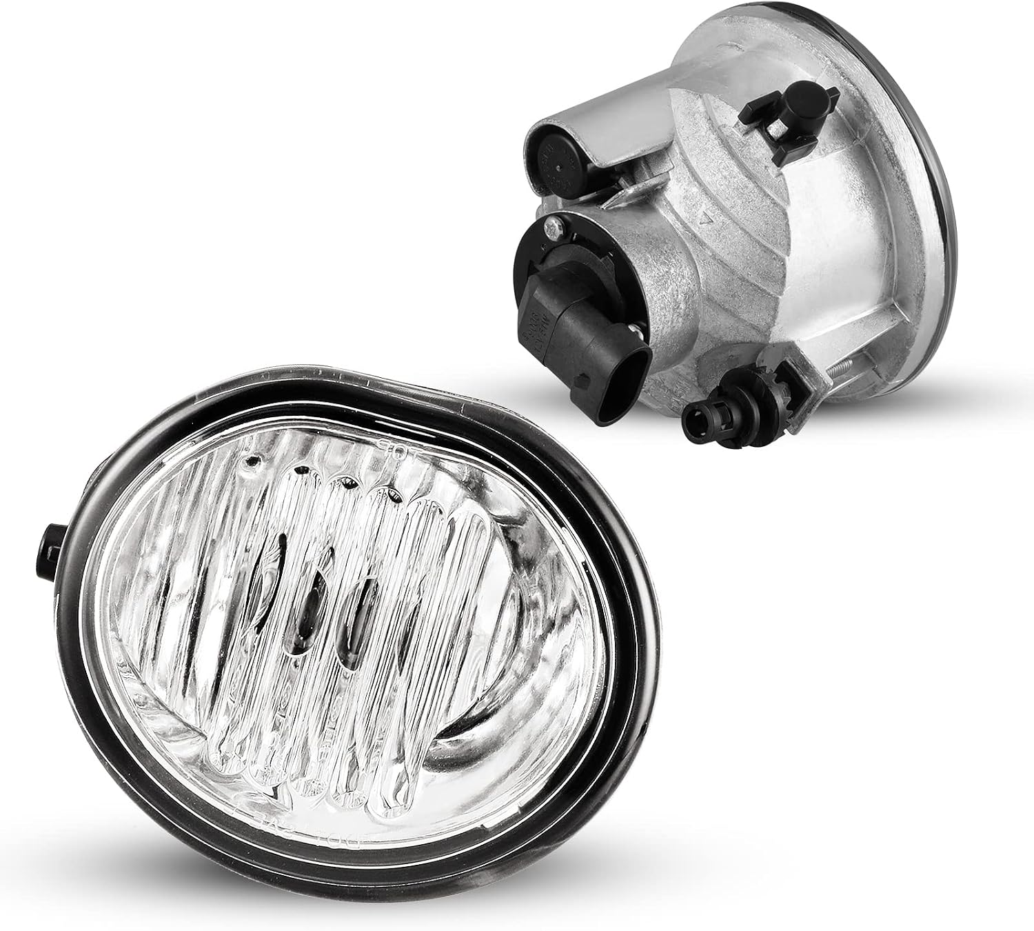Fog Lights Fit For Toyota Matrix 2003-2008 (not fit 07-08 Matrix XRS), Pontiac Vibe 2003-2008 Fog Light Assembly 2PCS OEM Replacement Fog Lamps