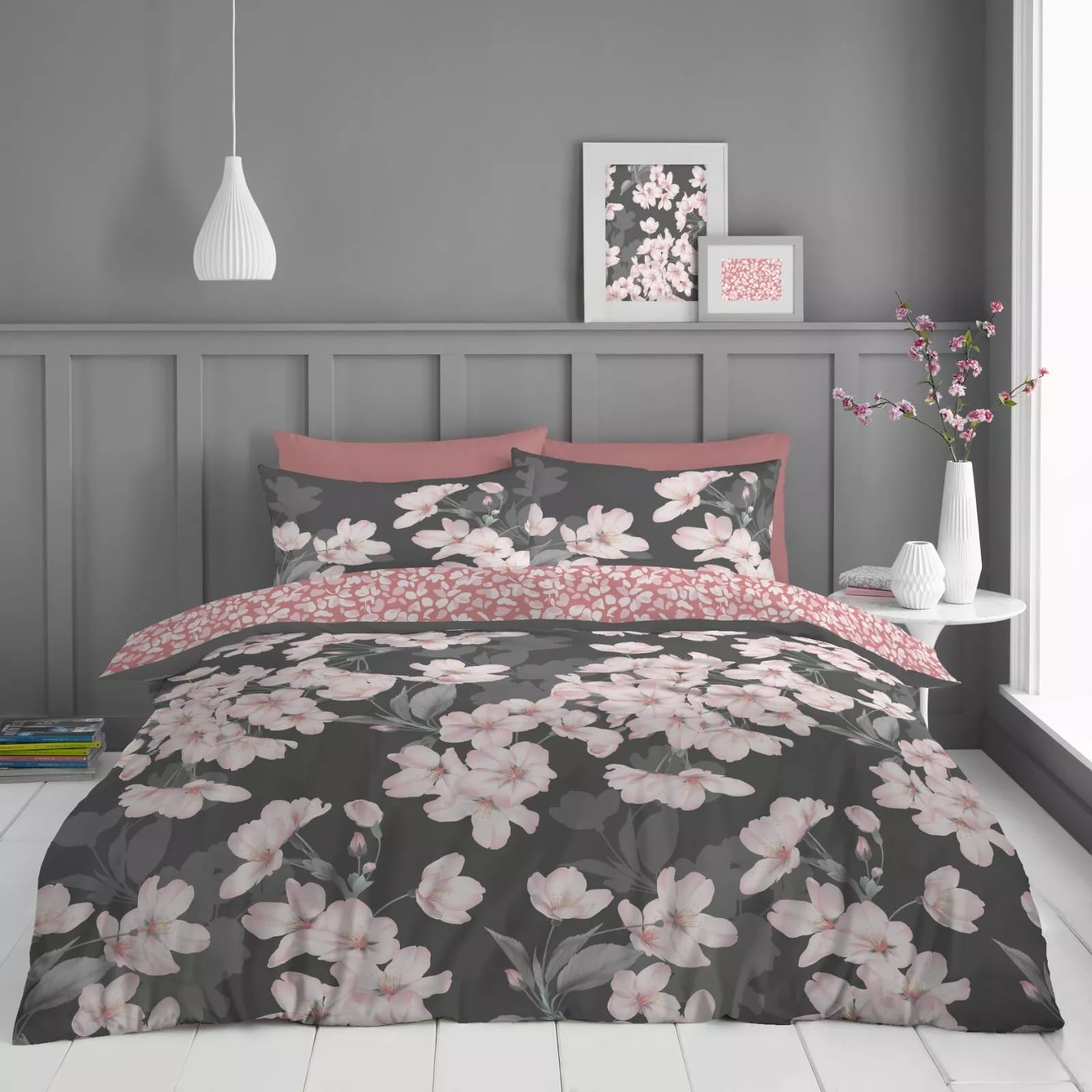 Super Dreamer Complete Bedding Set 4 Piece - Hotel-Quality Fitted Sheet with Duvet Cover, ...