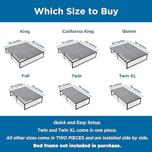 Miniatura 4 de Meliusly Premium Tablero Bunkie de 10mm Tamaño Queen (152x203 cm) Diseño de Tablero de Cama de Perfil Bajo con Patente Pendiente - Tableros Bunkie
