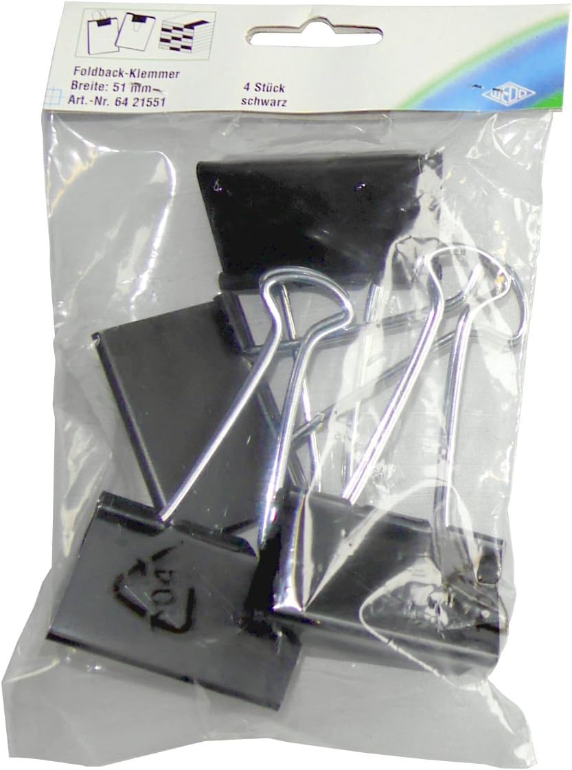 Wedo 6421551 Fold Back Clip