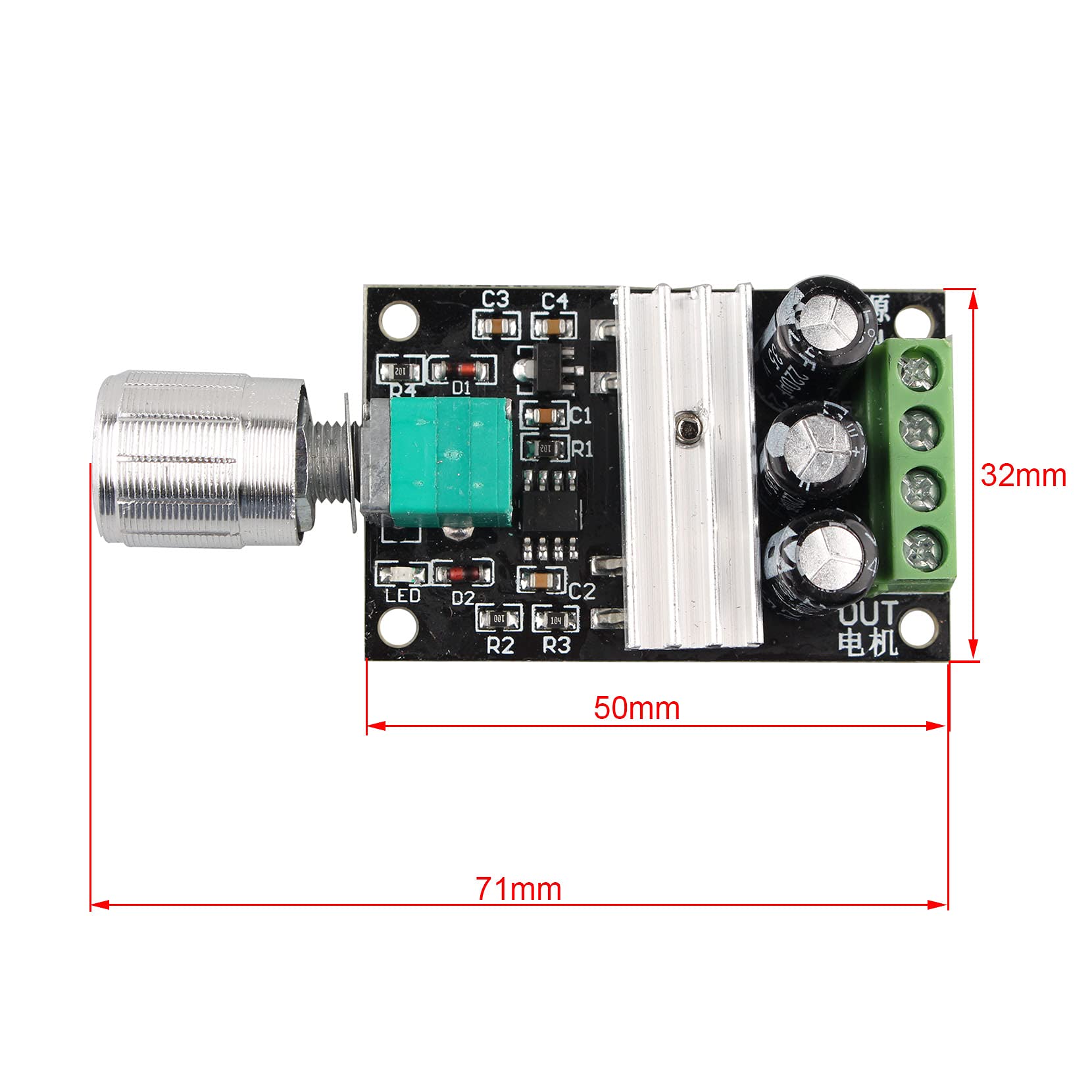 Schrittmotor-Impulssignalgenerator – Drehzahlregl Produktbild-Vorschau 2