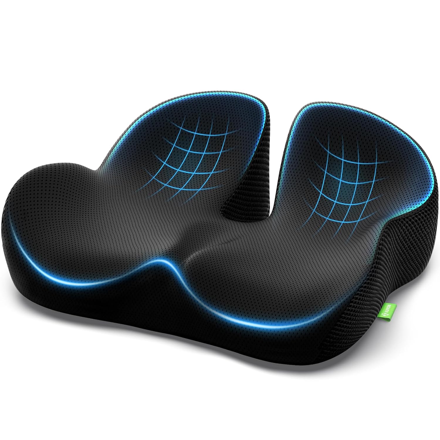 AUVON Gel Seat Cushion for Office Chair and Car Seat with Ergonomic Zoning, Memory Foam Chair Cushion for Sciatica, Lower ... - Review, Price and Buying Guide