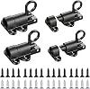 Automatic Door Bolt 4 Pack (Black)