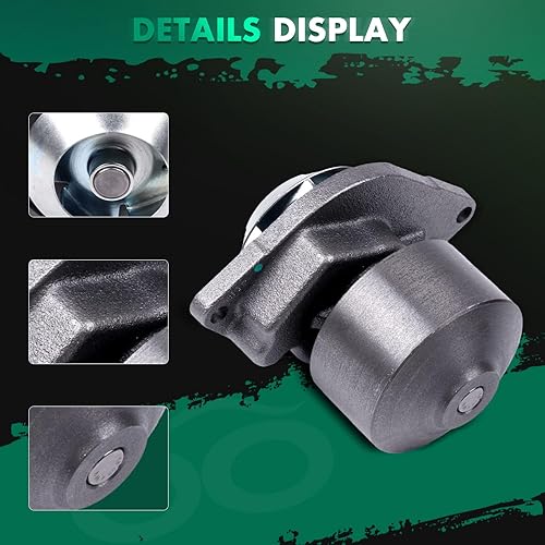 Miniatura 4 de SCITOO AW7145 CR3072 Bomba de agua de motor compatible con 1989-1993 para Dodge D250 5.9L 1989-1993 para Dodge D350 5.9L 1994-2010 para Dodge para