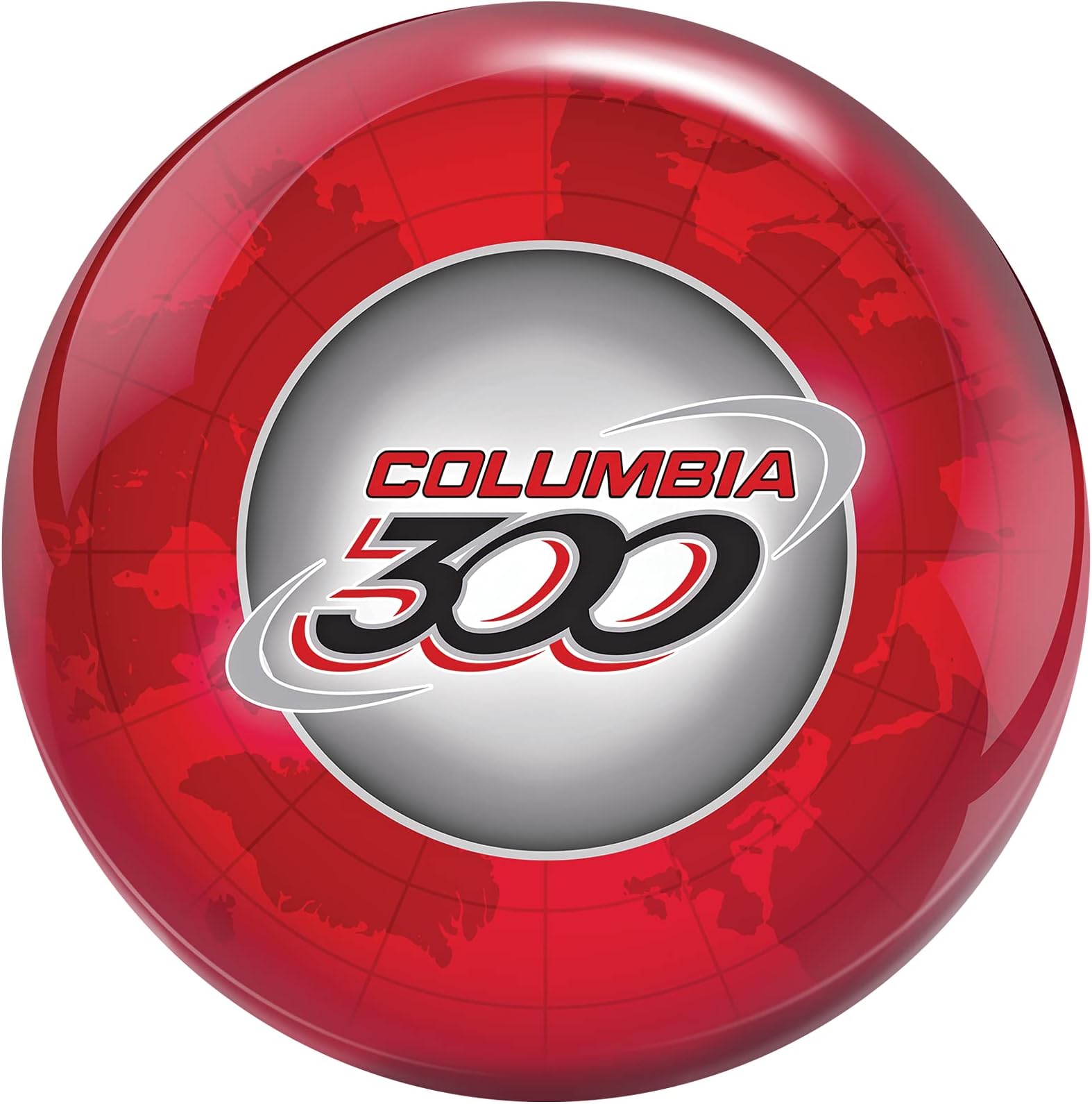 Bowlerstore ProductsColumbia 300 Red Viz-a-Ball Bowling Ball - Red