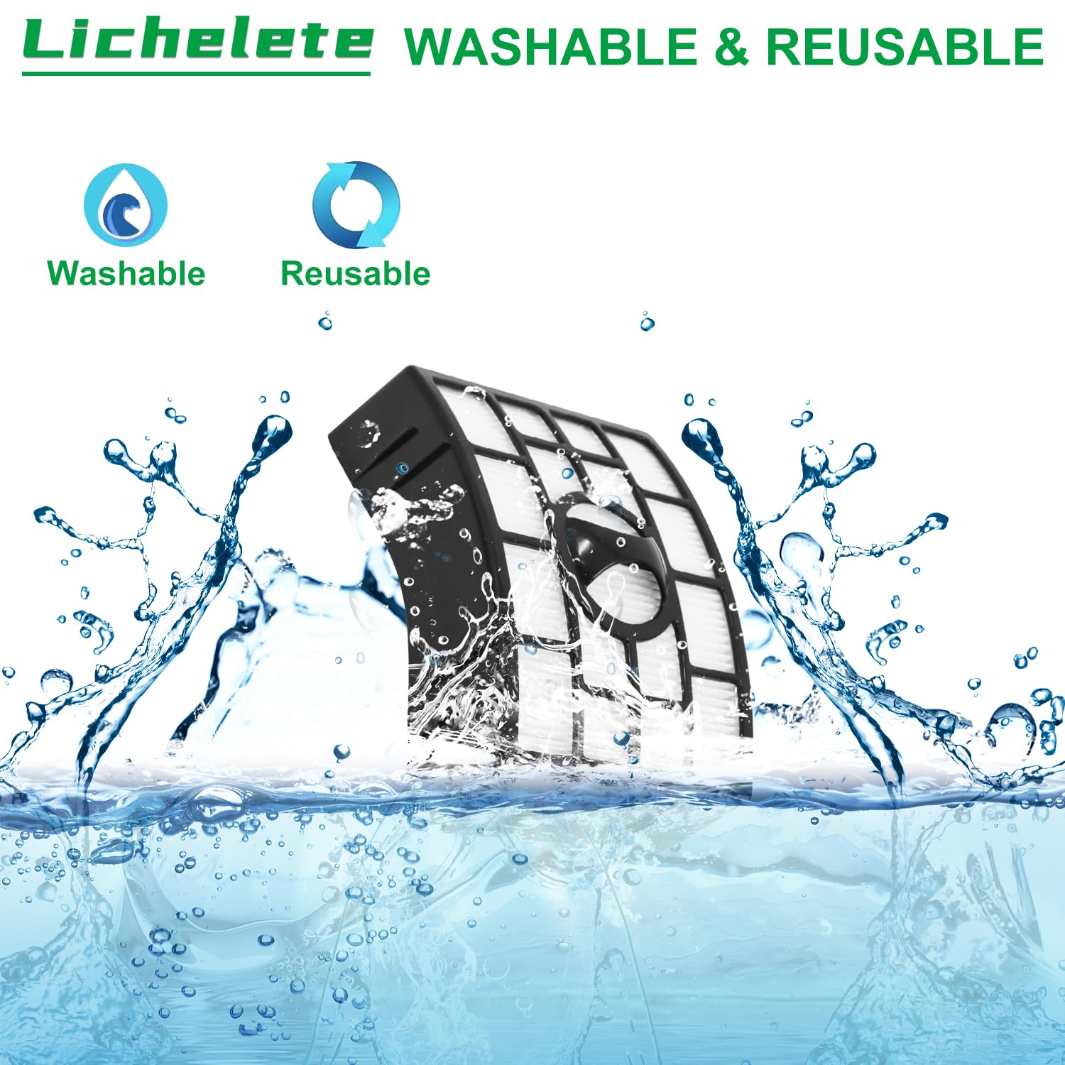 Filtre De Rechange Complet HEPA + Mousse Pour Aspirateur Shark DuoClean AX950UK - Compatible AX950 AX951 NV650 NV752