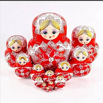 Amazon.co.jp: マトリョーシカ マトリョシカ ロシアの入れ子人形