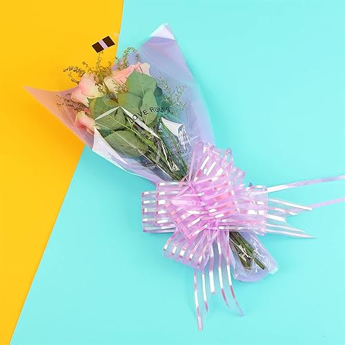 Miniatura 5 de Lazos para envolver regalos, cintas y lazos para regalos, lazos de nudo extra grandes, lazos para envolver regalos, lazos de cuerda para vacaciones,