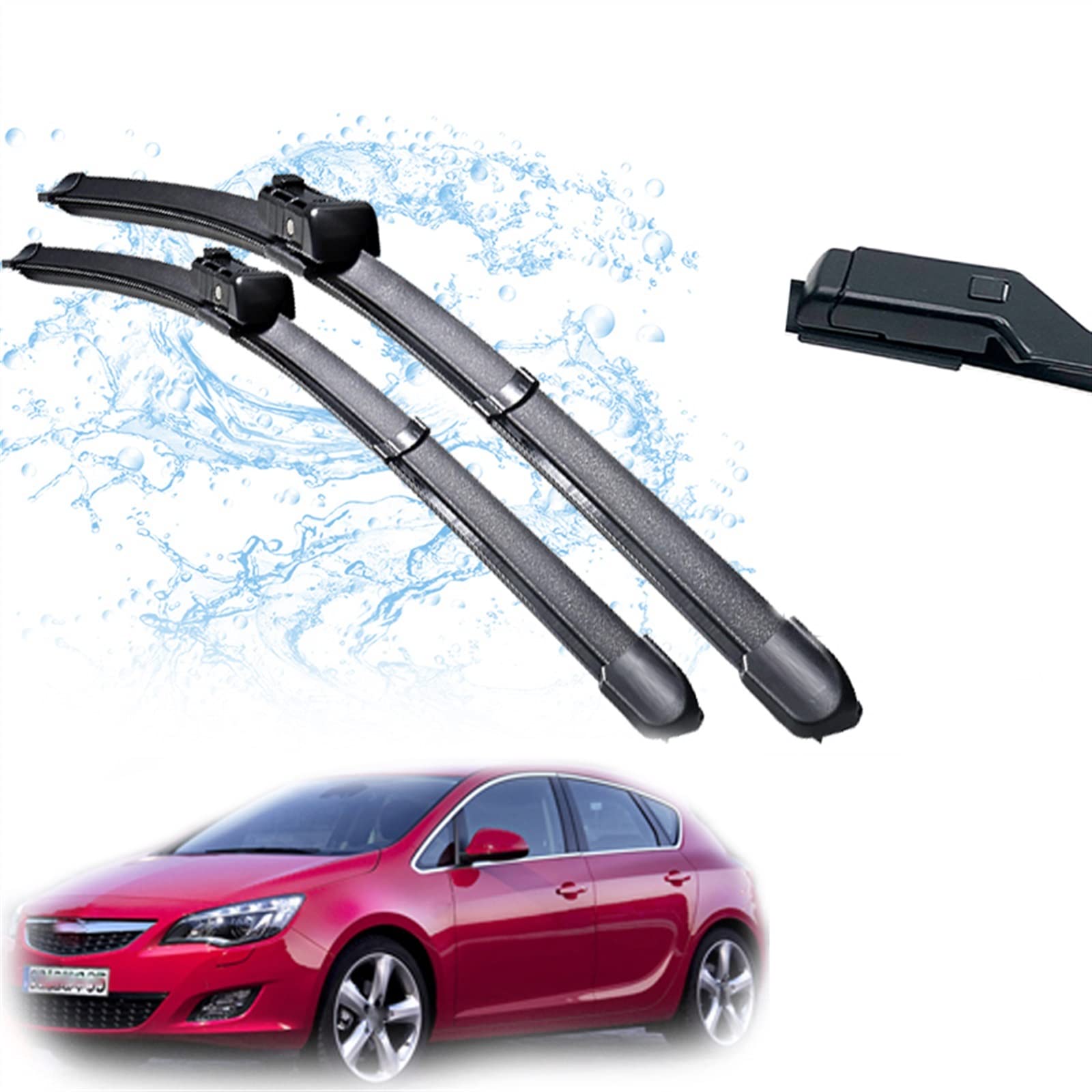 Balais d'essuie-glace de voiture Opel Astra J 2010-2015 avant 26 24 pouces