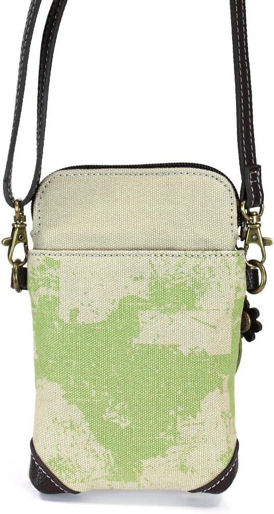 CHALA Canvas Crossbody Cell Phone Purse - Women Multicolor Handbag with Adjustable Strap - Image 3