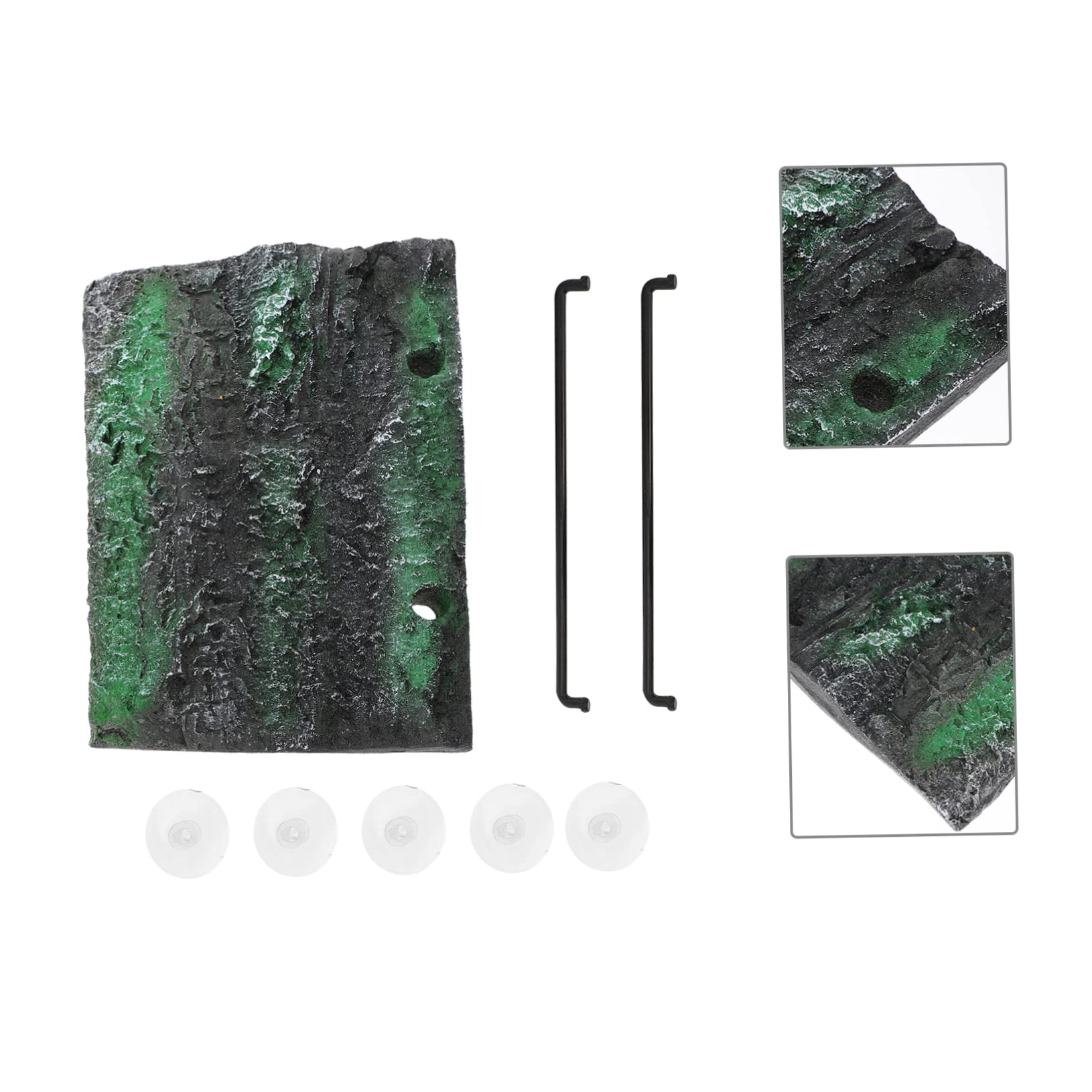 Yardwe 3 Pz Piattaforma di Sollevamento per Tartarughe Piattaforma Decorazioni per acquari petg terrario Tartarughe Accessori Tartarughe d'Acqua Arredamento dell'acquario
