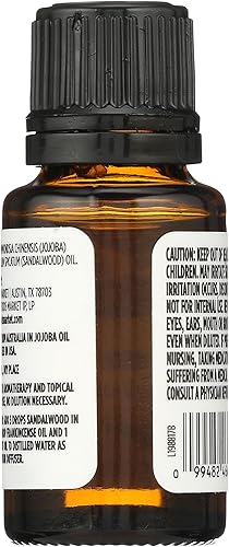 Miniatura 2 de 365 by Whole Foods Market, Sándalo en aceite de jojoba, aceite esencial, 0.5 onzas líquidas