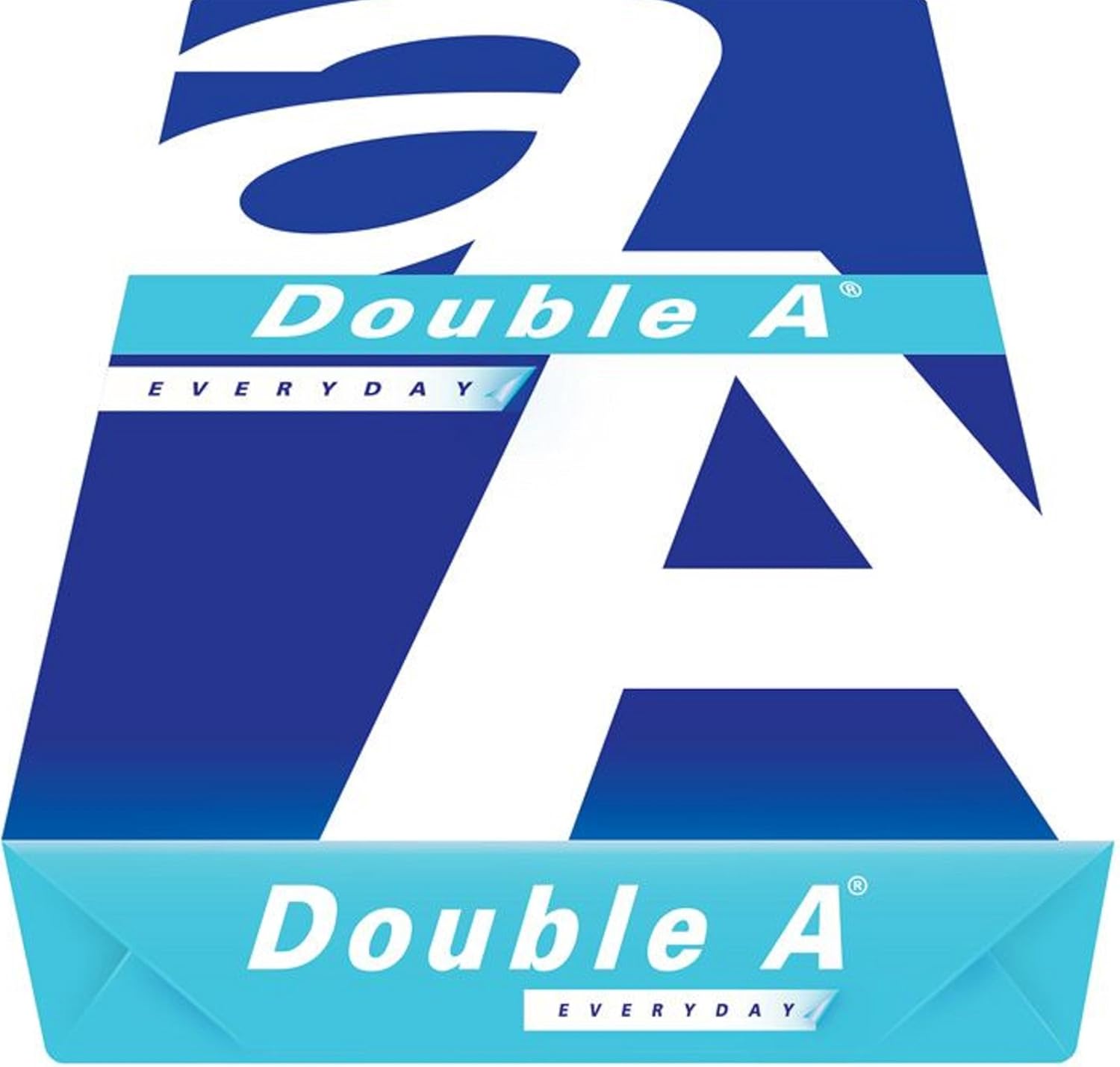 Double A Everyday Copy Paper, 8.5 x 11 Inches Letter Size, 20 lb. Density, 96 Brighter White, Ream, 500 Total Sheets (DA851120 20# Single Ream)