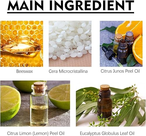 Miniatura 6 de Pulidor de cera de abejas para muebles, espray de cera de abeja micromolecularizada natural, cera de abeja, cera de abeja, aerosol de cera de