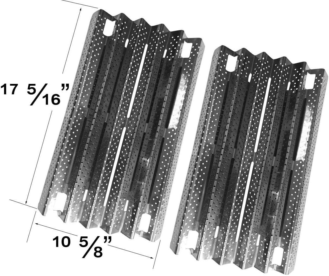 Grill Heat Plates for Select 720-0193, 720-0289, 720-0432, 730-0289, 740-0712, Gas Models (2-Pack)