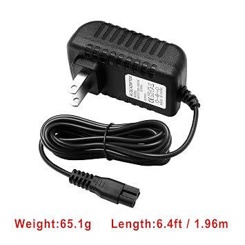 Charger Compatible with Babyliss PRo FX Charging Cable, Replacement Power Cord Compatible with Barberology FX788, FX870, FX787, FXSSM, FX820 Power Adapter