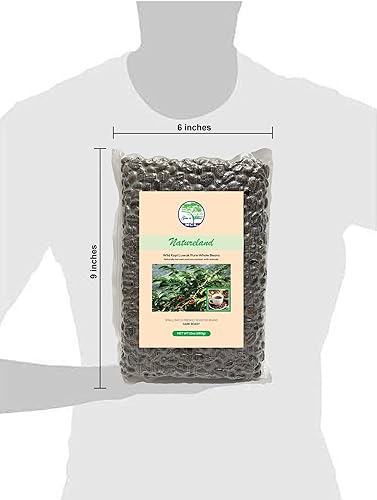 Miniatura 7 de NATURELAND - Granos arábica Wild Civet, tostado oscuro de 10 onzas, regalos de café gourmet Kopi Luwak recién hechos, (etiqueta dorada) Granos de