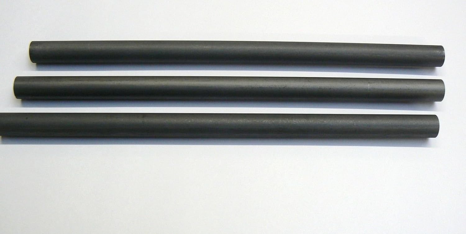 Carbon Graphite Stirring Rods Graphite Mixing Rod 5/8" Thick X 12" Long 3 Pcs