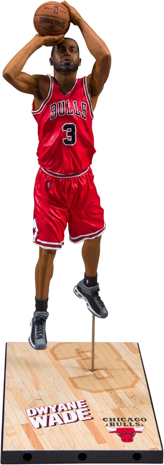 Buy McFarlane Toys NBA Series 30 Chicago Bulls Dwayne Wade Action