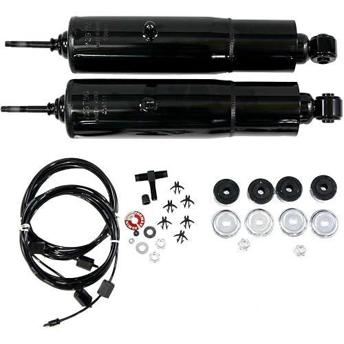 Gabriel HiJackers 49178 Adjustable Rear Air Shocks (Pair) fits Ford E-150, E-250, E-350, Econoline & Club Wagon; E-350, E-450 Super Duty; F-100, F-150, F-250, F-350