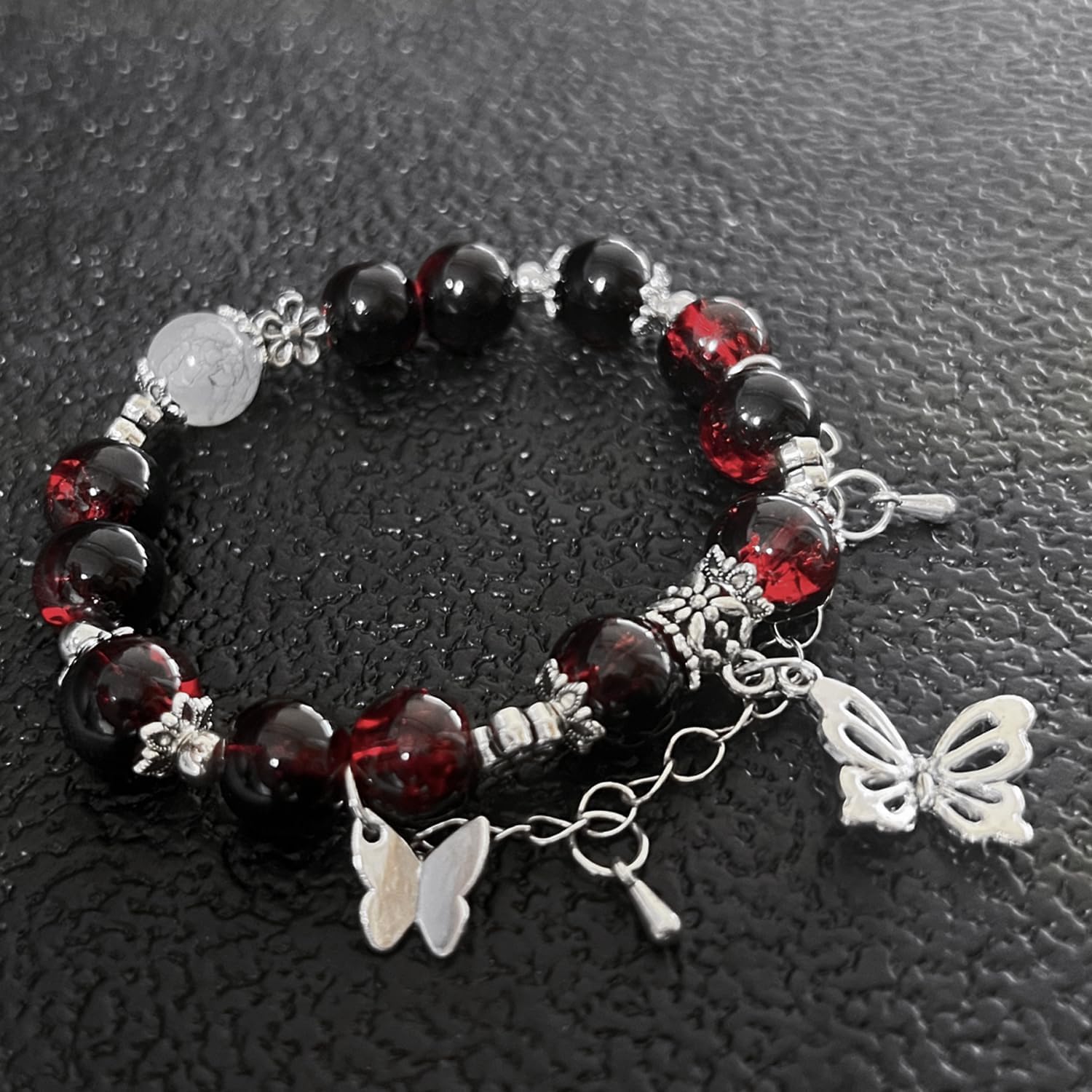 Heaven Blessing Handheld Anime Folding Fans Tian Guan Ci Fu Bracelet Xie Lian Hua Cheng Anime Bookmark for Fans 3 Pcs