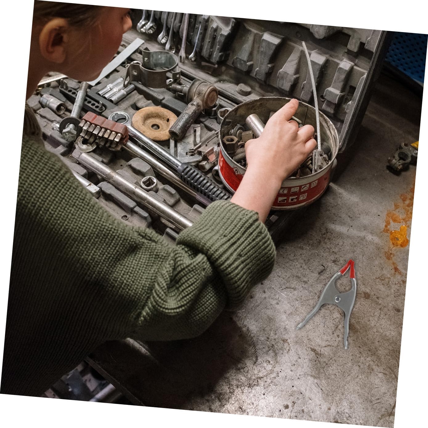 10pcs Heavy Duty Wood Spring Clamps Thickened Type Carpentry Clips for Woodworking Crafting and Securing