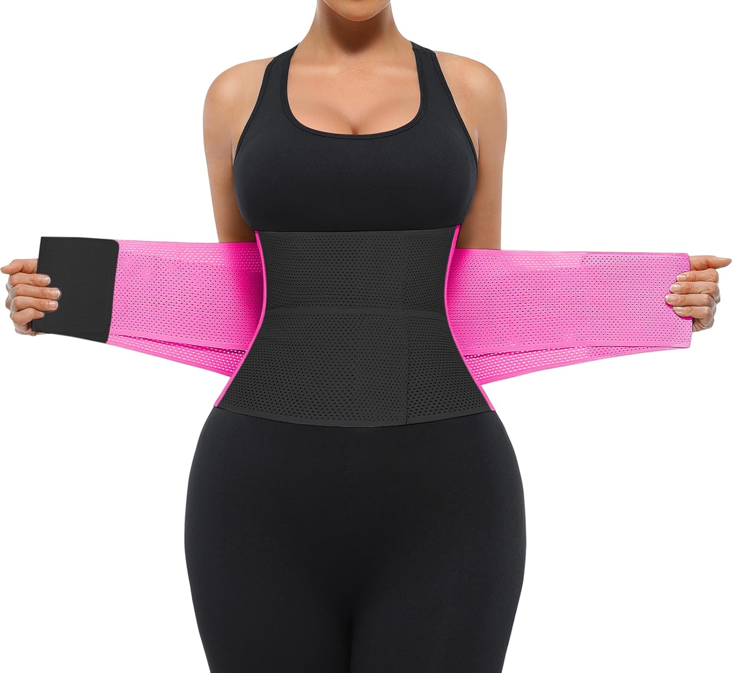 SHAPELLX Waist Trainer for Women Waist Cincher Corset Shapewear Body Shaper Tummy Control Stomach Belt Postpartum Band