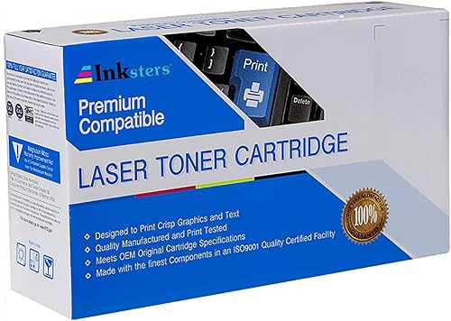Inksters of America Cartucho de tóner de repuesto compatible para HP CF410A, 410A negro, 2300 páginas