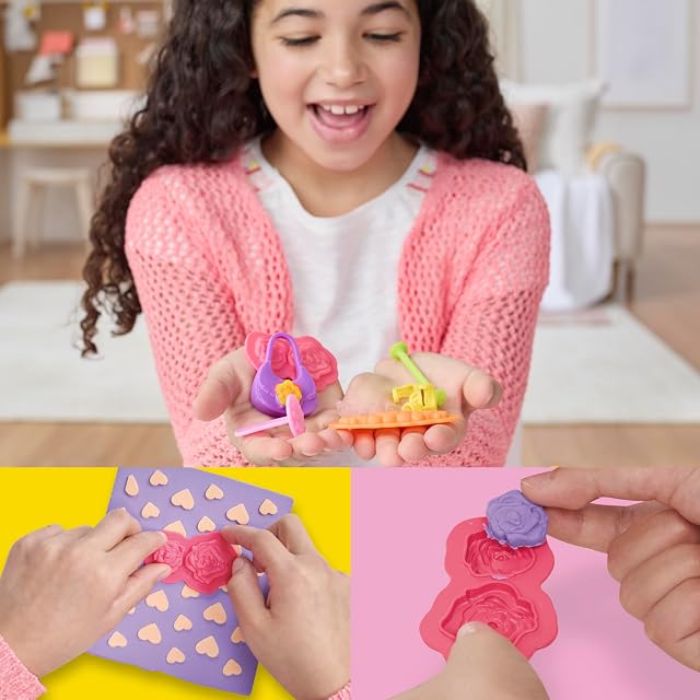 Foto 4 de 8 de Play-Doh Barbie, Pack de Accesorios Flores y Rosas
