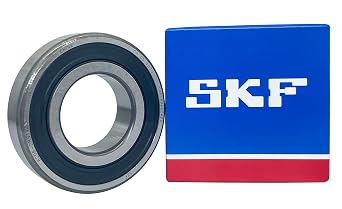 2PACK SKF 6206-2RSC3 30X62X16mm C3 Clearance Double Rubber Seal Bearings