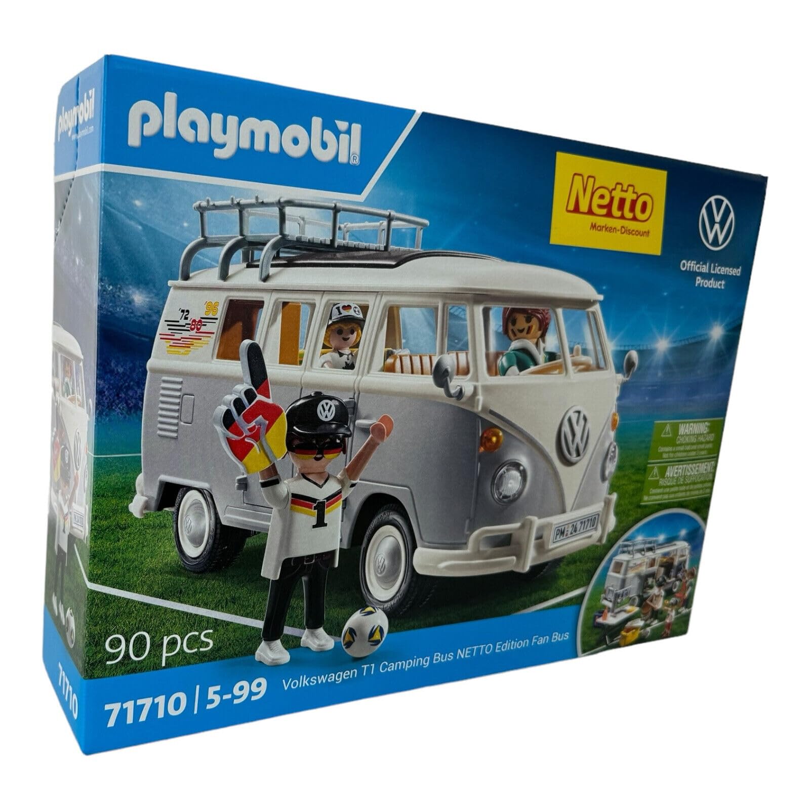 PLAYMOBIL Camping Fan Bus T1 Limited Edition zur Fußball EM 2024 in Deutschland
