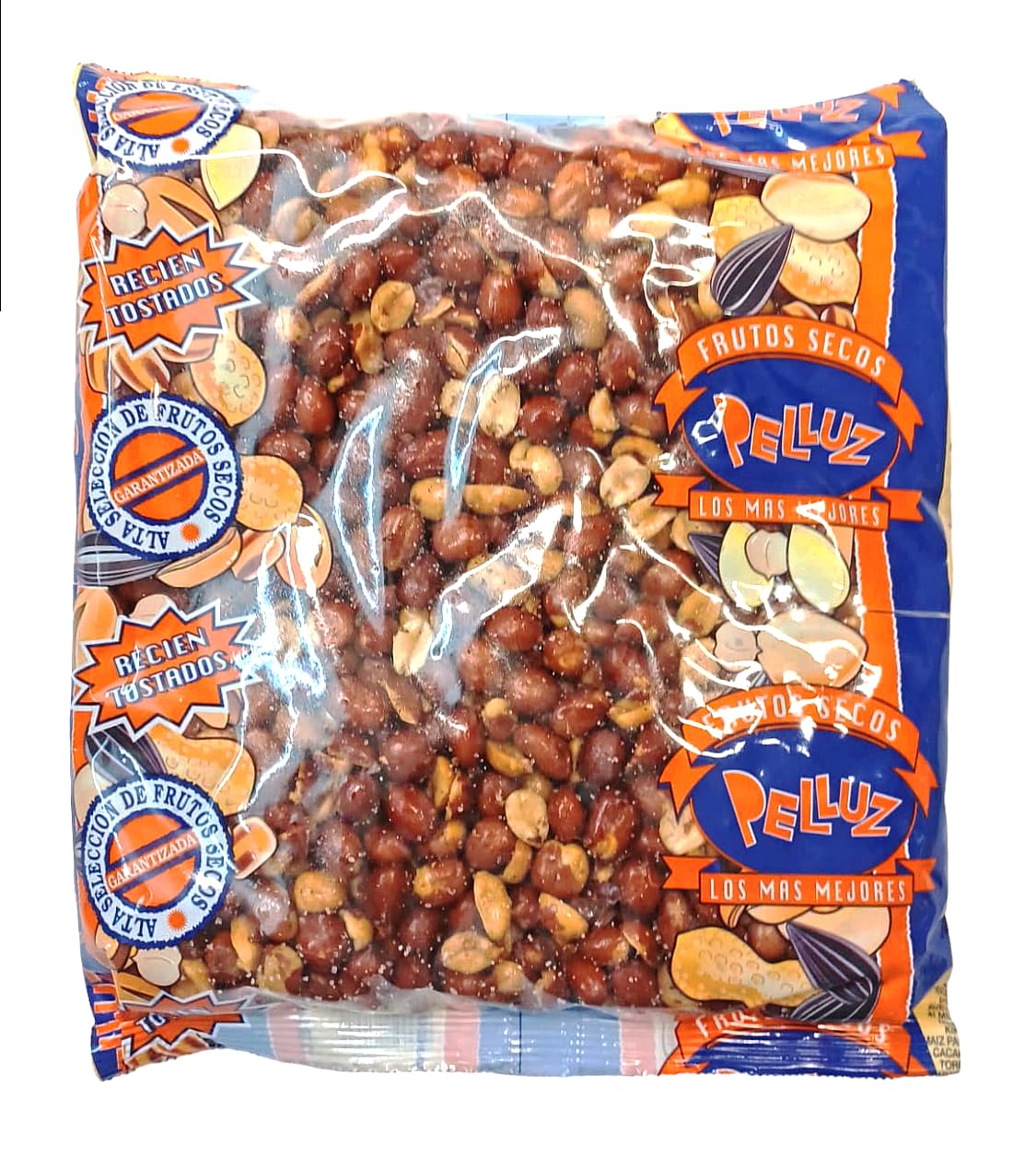 Cacahuete frito con piel 1 Kg - maní frito