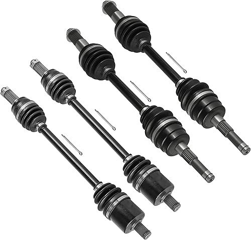 Miniatura 6 de Caltric Ejes delantero trasero izquierdo derecho compatible con Polaris Sportsman Xp 1000 Touring 2015 2016