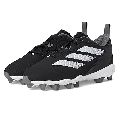 adidas Kids Adizero Instinct MD K (Toddler/Little Kid/Big Kid) Kids Shoes Black/White/Team Grey