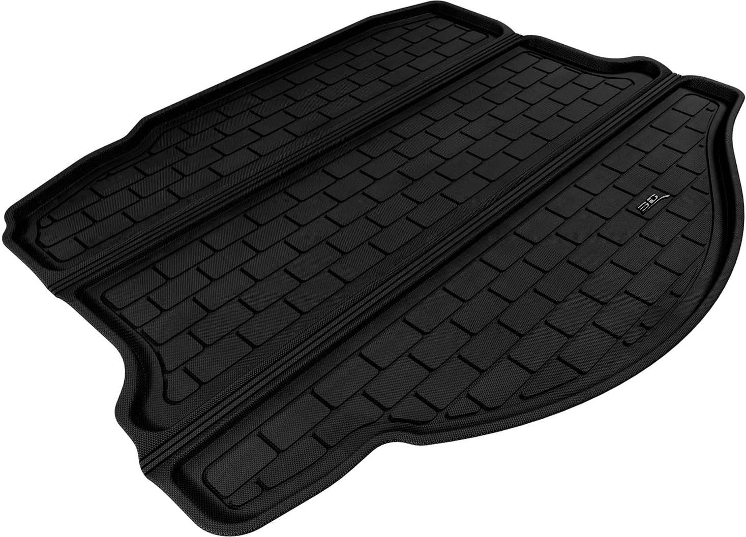 3D MAXpider M1CH0171309 Cargo Custom Fit All-Weather Floor Mat for Select Chevrolet Camaro Models - Kagu Rubber (Black)