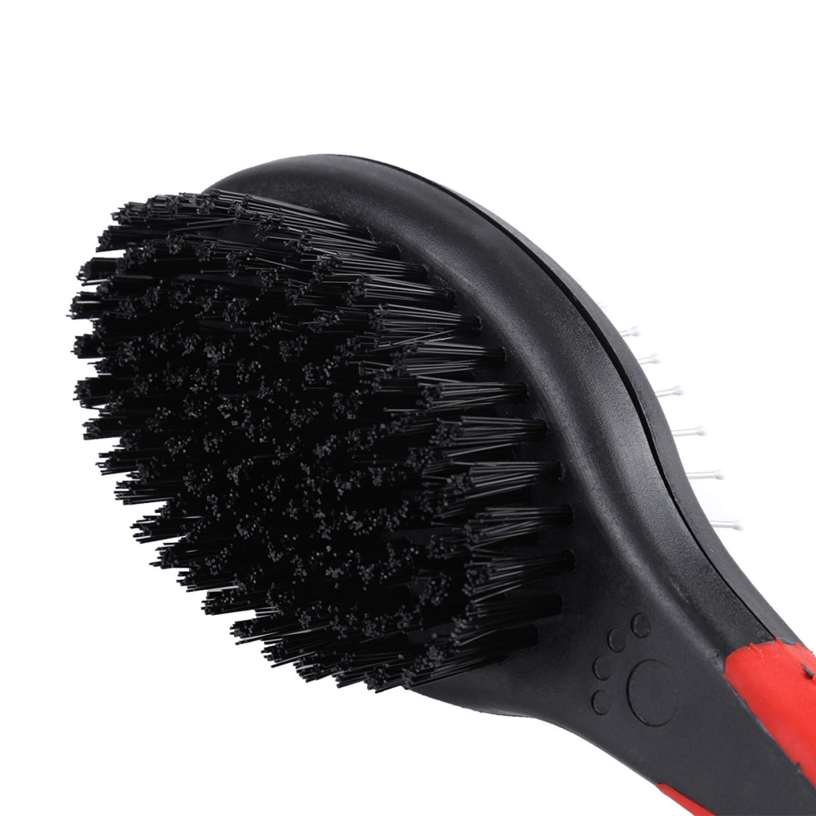 Double Sided Pet Brush for Dog Cat Pet Grooming Brush Hair Shedding Removal Tool for Grooming Massaging Dogs Cats Puppy(M) - Image 4