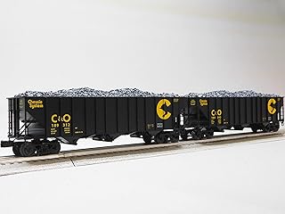 LIONEL Chessie (B&O) 100 TON Hopper 2 Pack #189312 & #189392 O Gauge 2326088